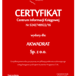 Certyfikat Informacji Księgowej