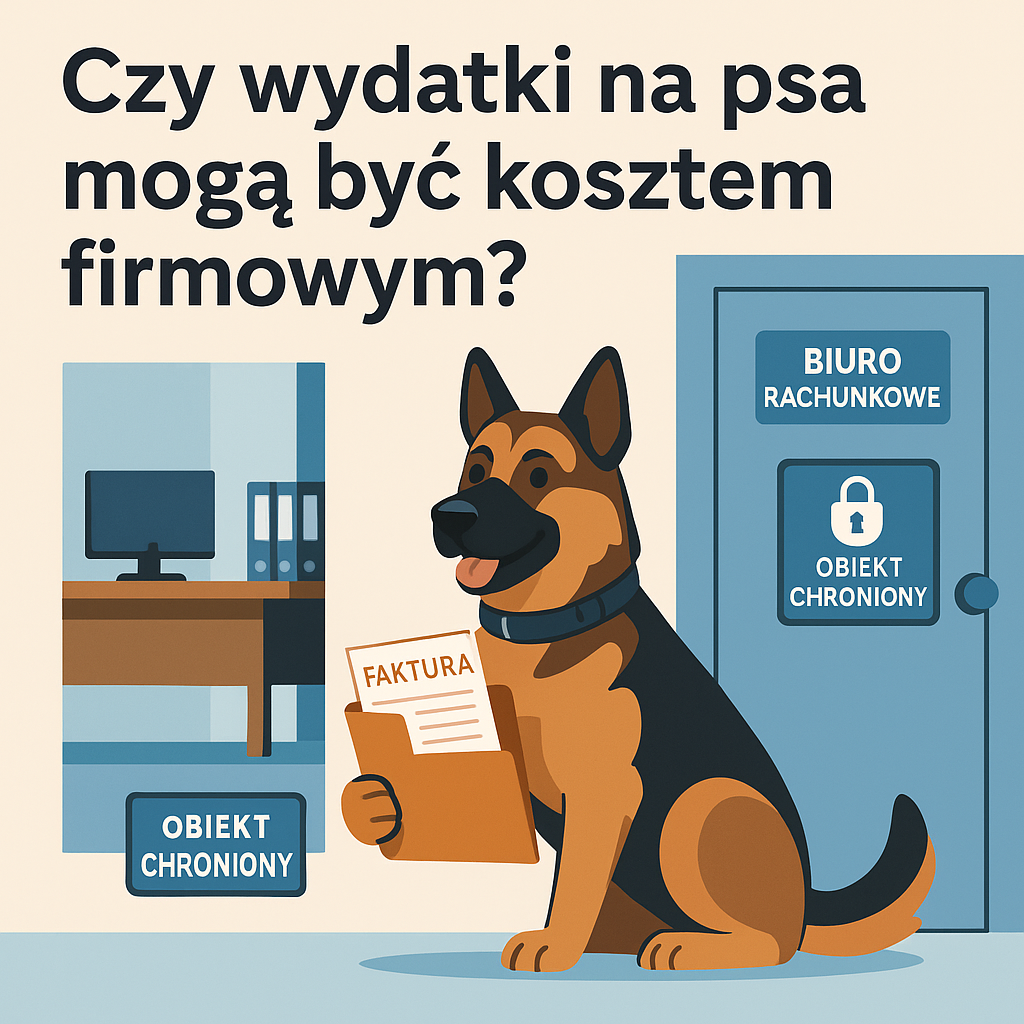 Pies stróżujący koszt firmowy blog